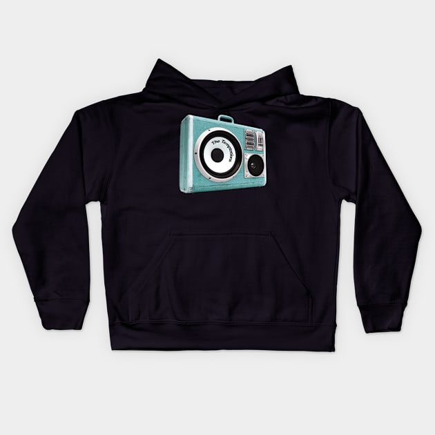 a radio 60s with sticker The Temptations Kids Hoodie by theStickMan_Official